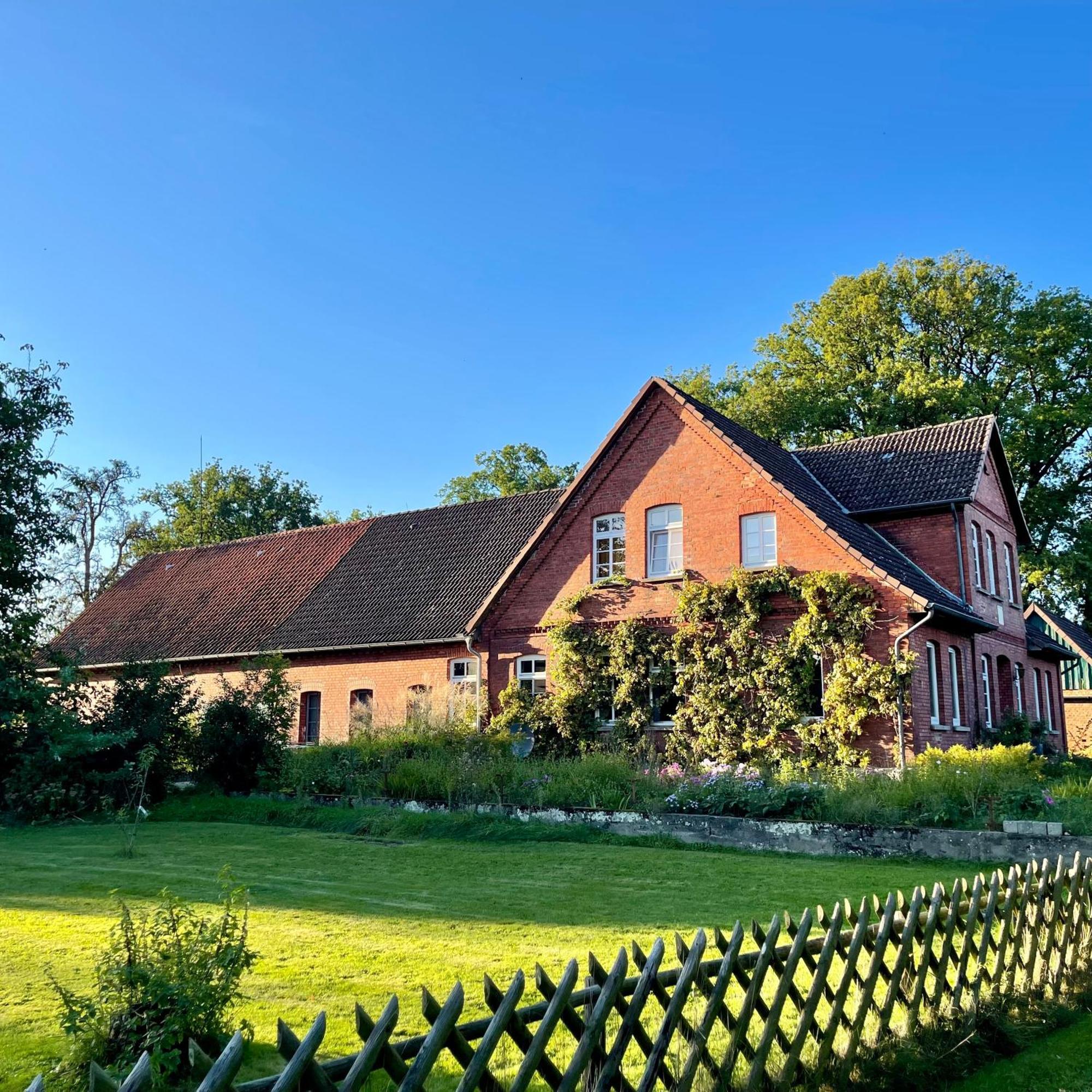 Ferienwohnung Hof Kukureit Suderburg Exteriör bild